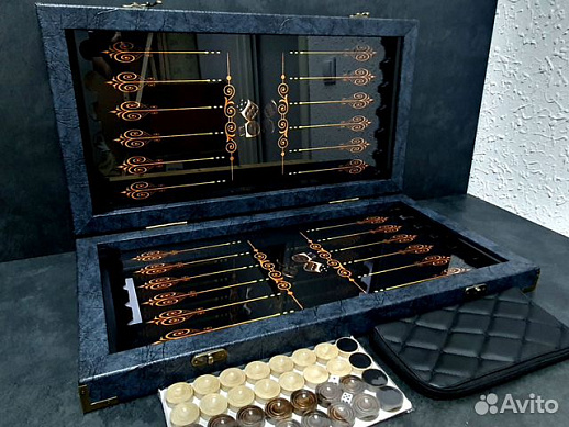 Премиальные нарды «Золотая классика» купить с доставкой Премиальные нарды «Золотая классика»