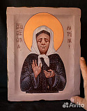 Икона деревянная "Св. Матрона Московская"