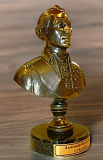 Бронзовый бюст "Суворов А.В."